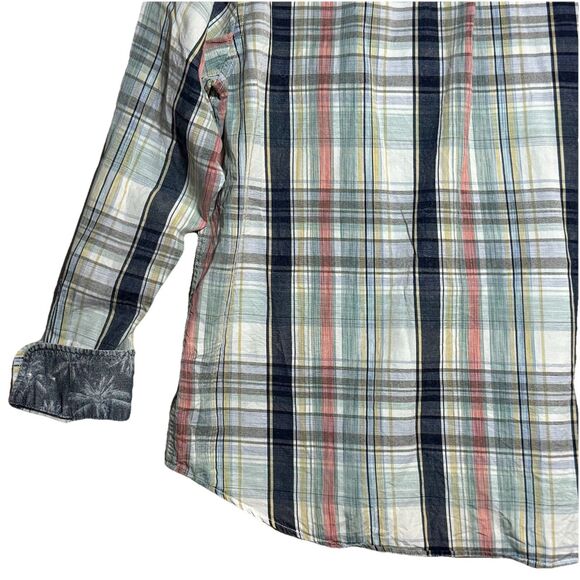 Tommy Bahama Tortola Casual Button Down Shirt Men’s XL Sunwash Check Azul Mar - Picture 14 of 16